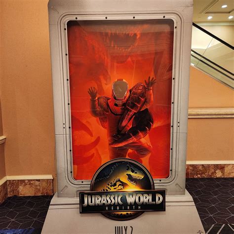 Jurassic World: Rebirth Debuts Interactive Theater Stand At CinemaCon