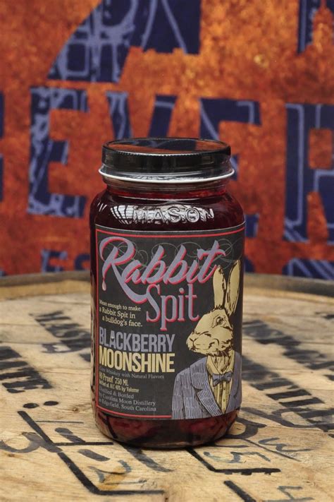 Rabbit Spit Blackberry Moonshine — Second City Beverage Co.