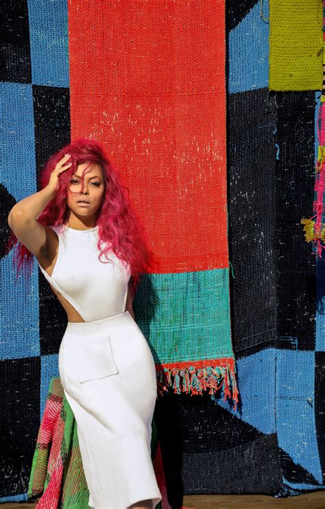 Download Taraji P. Henson Sexy White Dress Wallpaper | Wallpapers.com