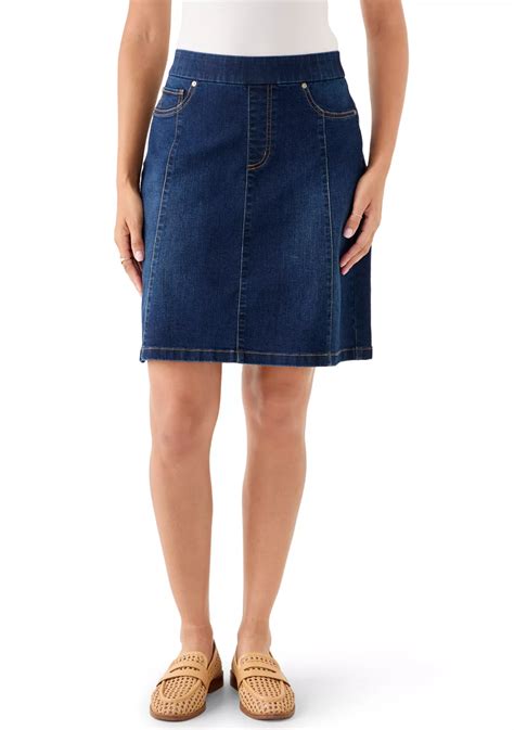 Kim Rogers® Women's A-Line Denim Skirt | Belk