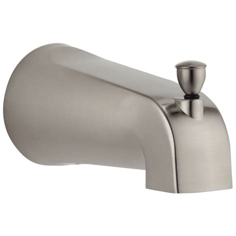 Delta Tub Spout Showering Component Faucet in Brushed Nickel RP61357BN ...