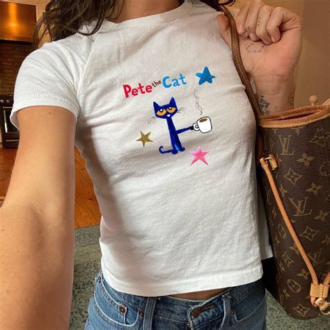 Cool Cat Baby Tee - Pete the Cat Shirt, Pete the Cat Drinking Coffee ...