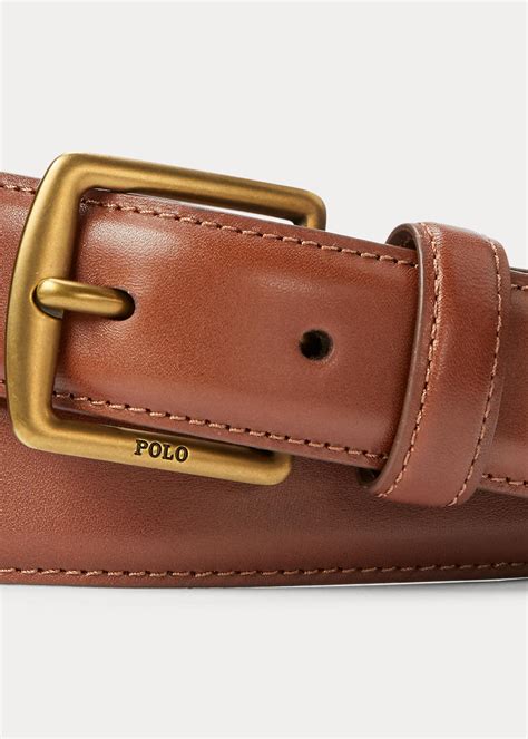 Full-Grain Leather Dress Belt for Men | Ralph Lauren® AE