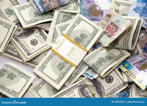 Dollars and Tenge Feng Shui Stock Photo - Image of american, activity ...