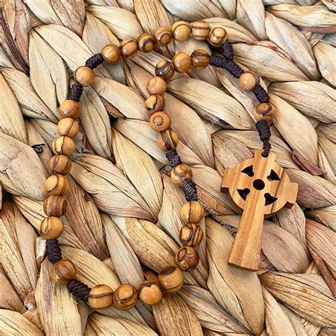 Anglican Prayer Rosary, Anglican Prayer Beads, Holy Land Rosary, Olive ...