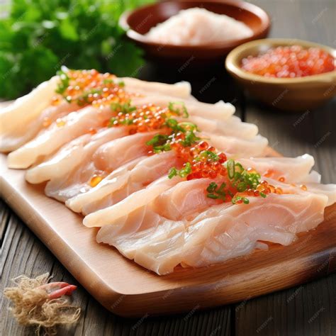 Premium AI Image | Hongeo Hoe Adventure Korean Fermented Skate Fish ...