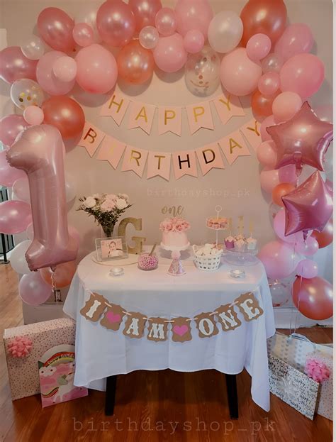 1st birthday theme – Birthday Shop