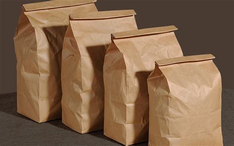 1kg 2kg 3kg 5kg Multiwall Brown Kraft Paper Bag Flour Packaging Bag ...