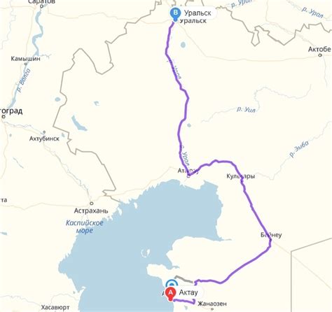 Как добраться из Актау в Уральск: расстояние, время в пути, цены и ...