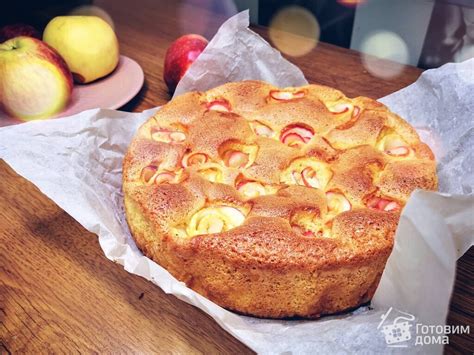 Шарлотка с яблоками - пошаговый рецепт с фото на Готовим дома