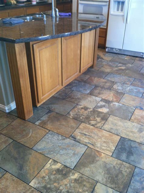 Creating A Classy Look With Slate Look Porcelain Tile - Home Tile Ideas