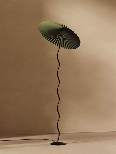 Wiggly Pleated Floor Lamp | Beautiful floor lamps, Floor lamp, Lamp