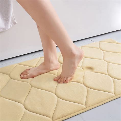 Amazon.com: Colorxy Memory Foam Bathroom Rugs, Ultra Soft & Non-Slip ...