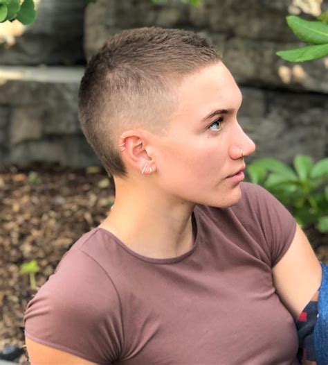 32 Bold and Beautiful Buzz Cut Ideas for Women in 2024