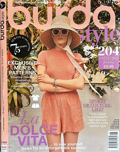 Burda Style Uk Magazine June 2025 - Walmart.com