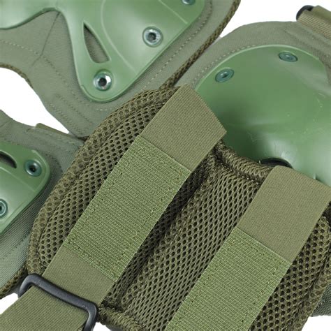 Tactical Knee and Elbow Pads | Set of 4 – Olive Planet