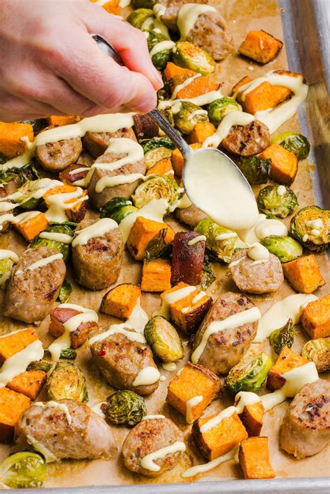 Chicken Sausage Sheet Pan Dinner - Real Life Nutritionist
