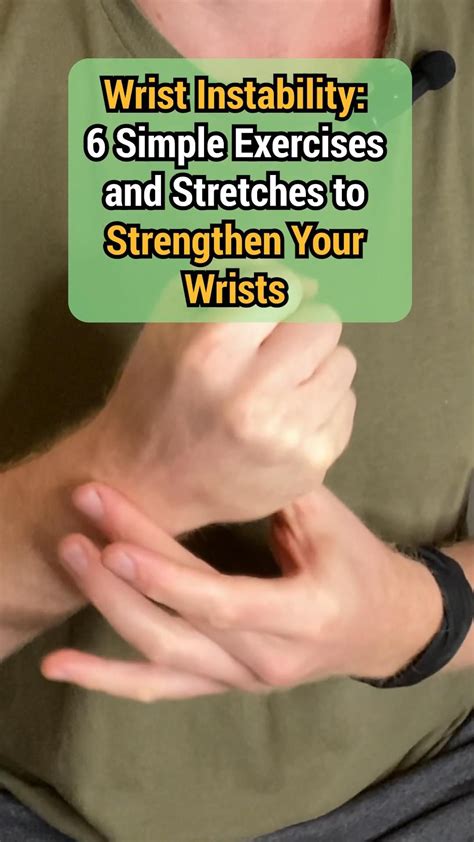 Strengthen your wrists 6 easy exercises for wrist instability – Artofit