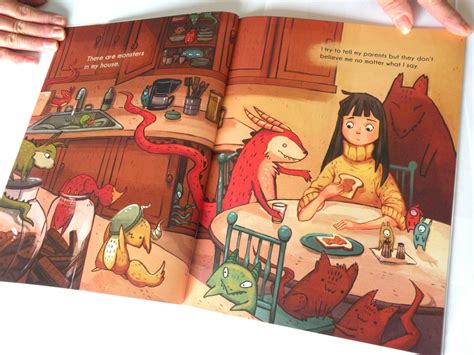 Children's Book: Monsters in My House First Print Run - Etsy