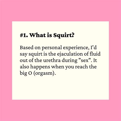 Thread by @Ruqqsss, Is squirt pee? Is it cum? I'm here to clear your ...