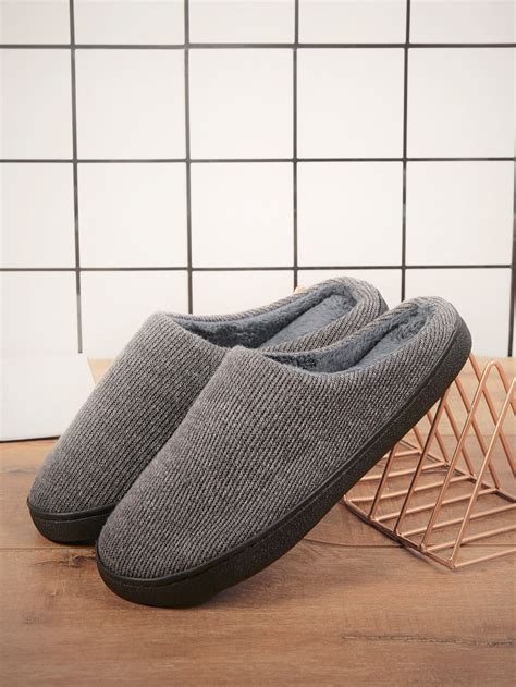 Men Minimalist Home Slippers | Mens house shoes, Slippers, House slippers