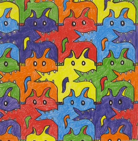 Teacher Sample EQ : What is a tessellation? The first project that I ...