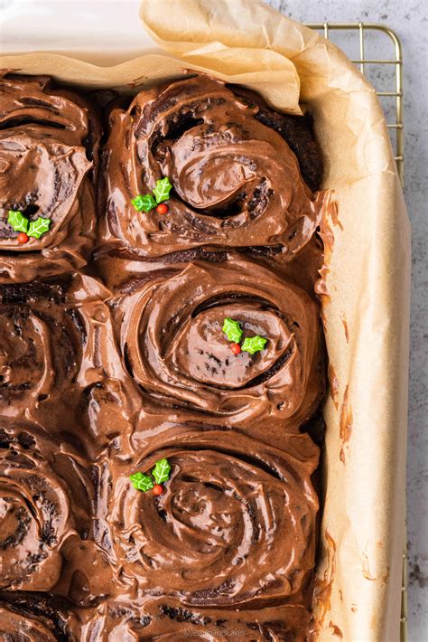 Chocolate Orange Cinnamon Rolls - Jessie Bakes Cakes