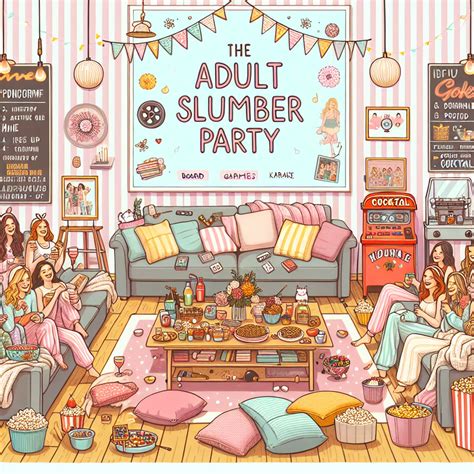 Best Adult Slumber Party Ideas | Vondy