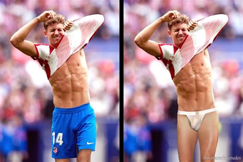 Boymaster Fake Nudes: Marcos Llorente , Spanish football player ripped and exposed