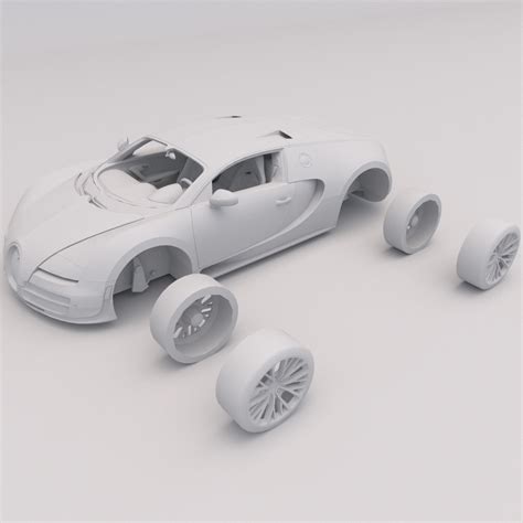 Free 3D file Bugatti Veyron PRINTABLE Car 3D Digital STL File 🚗・3D ...
