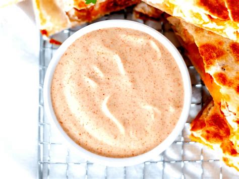 Cookout Quesadilla Sauce Recipe