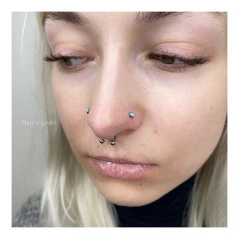 Прокол крыла носа в Москве - цена на пирсинг пазух носа | «Piercing.Wiki»