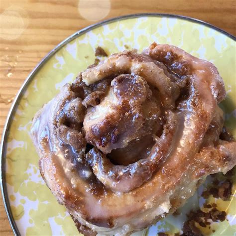 HUGE cinnamon roll from Florida Cracker Kitchen in Jacksonville ...