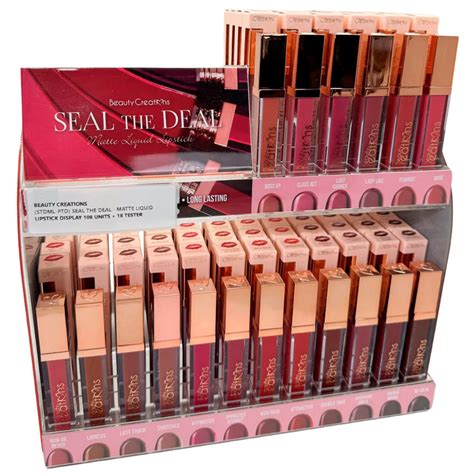 BEAUTY CREATIONS- SEAL THE DEAL- MATTE LIPSTICK- 108PCS + 18 FREE TEST ...