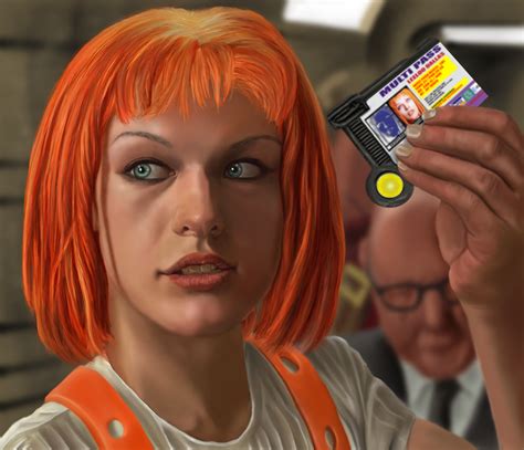 J.BEVE ART: Leeloo (The Fifth Element) Multipass!!