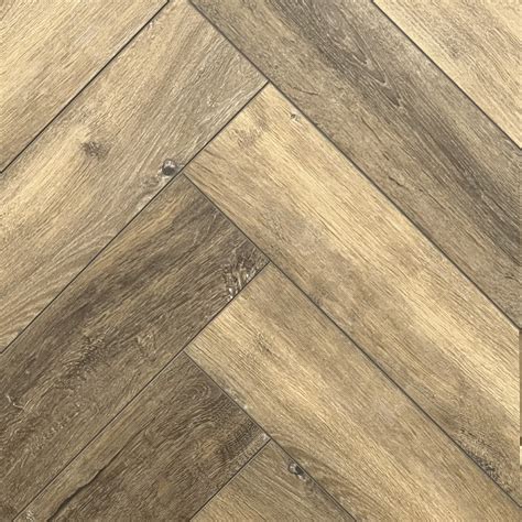 Chene Firmfit LVT Herringbone CW - 1683 - Mersey Flooring