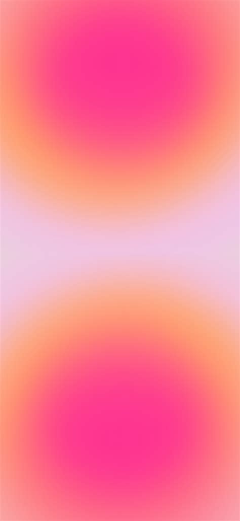 Orange and Pink Blurry Background Wallpaper