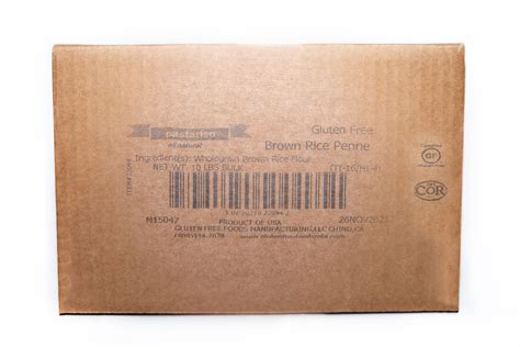 Bulk Brown Rice Penne - Pastariso Foods