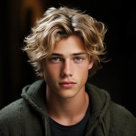 Pin by Damian Wayne on 037 | Men blonde hair, Long hair styles men ...
