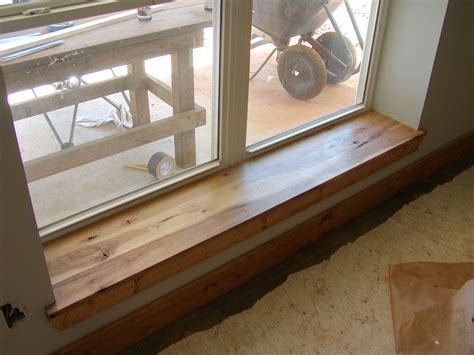 Hickory Wood Window Sills: The Perfect Seating Solution