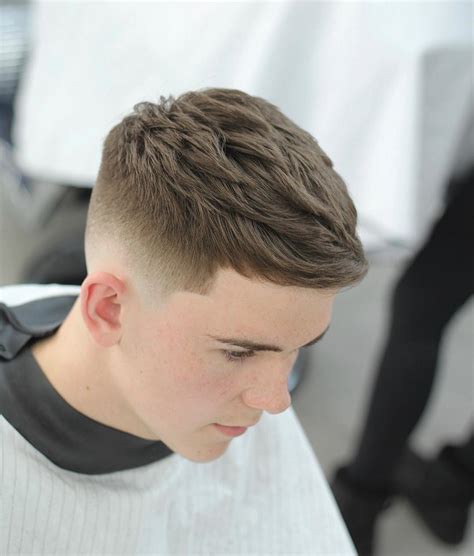 High Fade Haircut Short Hair - men haircuts