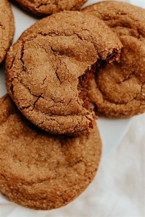 Gluten Free Ginger Snaps [Soft & Chewy]