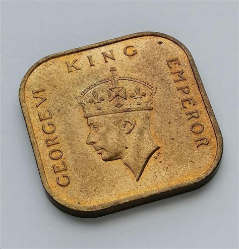 COIN - 1939 MALAYA ONE CENT " COMMISSIONERS OF CURRENCY MALAYA " GEORGE ...