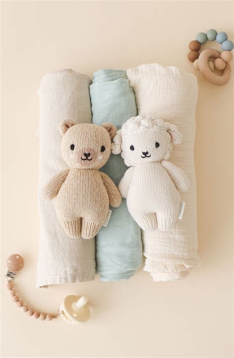 cuddle+kind Baby Honey Bear Stuffed Animal | Nordstrom in 2025 | Newborn stuffed animals, Cuddle ...