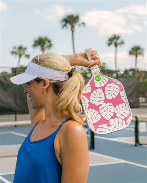 Preppy Palm ~ Cute Pickleball Paddle – Coastal Pickle