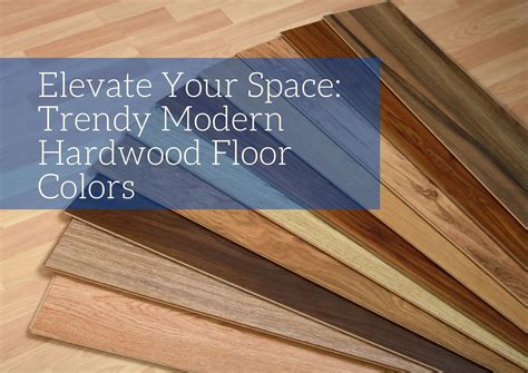 Elevate Your Space: Trendy Modern Hardwood Floor Colors - Blog