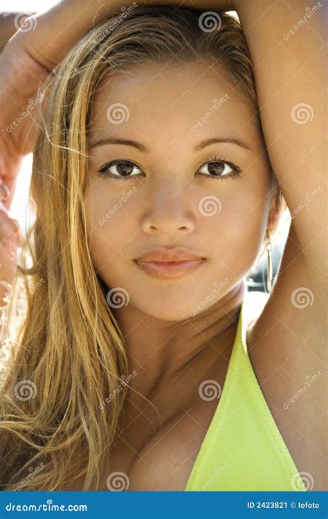 Portrait of Beautiful Woman. Stock Image - Image of 060113g0029, woman: 2423821