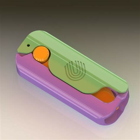 Free STL file Gravity Knife Fidget Toy 🔪・3D print design to download・Cults