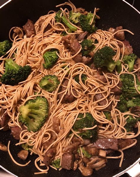 Beef and Broccoli Noodles : r/asianeats