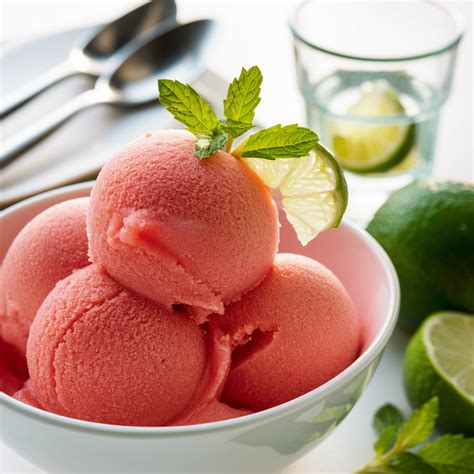 Healthy 5-Minute Watermelon Sorbet Recipe - Tastilicious